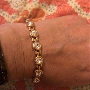 Rose Gold Crystals Healing Bracelet